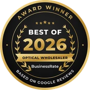 Best of 2026 Award Winner, Optical Wholesaler, BusinessRate. Based on Google reviews. Read the announcement.