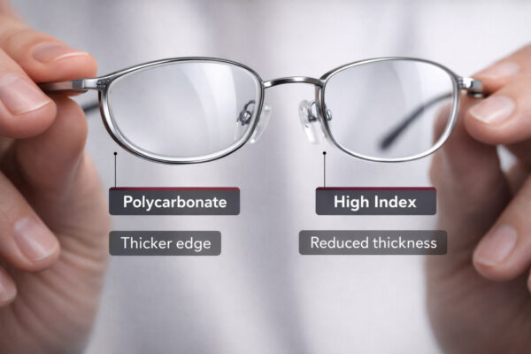 High Index Comparison High Index Lenses Explained: Thickness, Benefits & When to Use 1.74