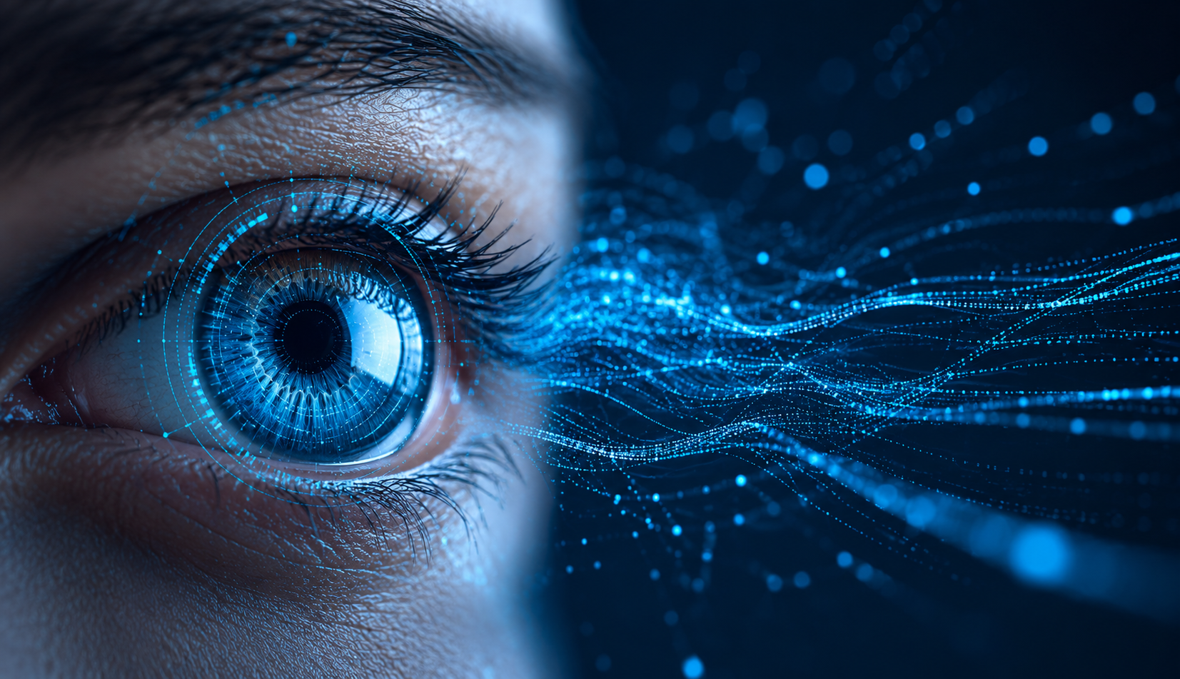 AI-driven gaze dynamics technology for Unity V3 Elite custom progressive lenses