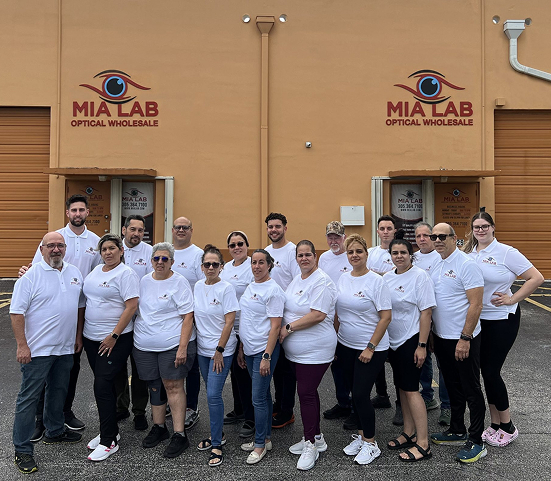 MIA LAB optical lens manufacturing team behind wholesale optical lenses